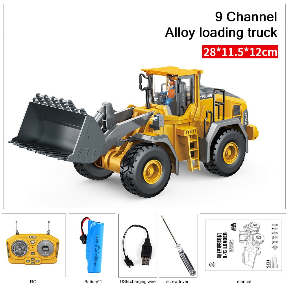 🎁Hot Sale 48% OFF🎄 - Hydraulic Full Metal Excavator G308H 1/14 RTR