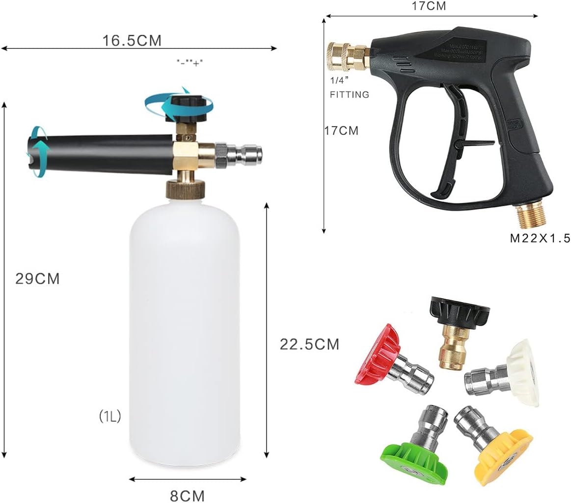 🔥Summer Hot Sale Promotion-49% OFF-🧼Foam Cannon Dual Connector Accessory