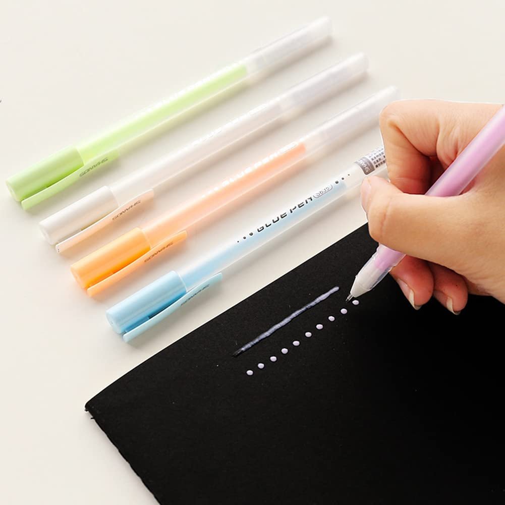 6PCS Adhesive Glue Pens Quickie Glue Pen Set
