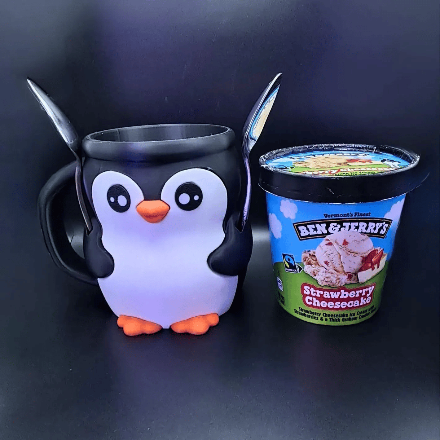 🐮Ferdinand, the Highland Cow Ice Cream Pint Holder🍨🍦🍧