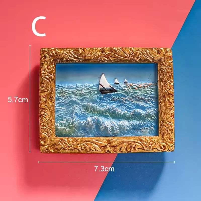 💖Last Day Sale 49% OFF💖Van Gogh Inspired Fridge Magnet Set