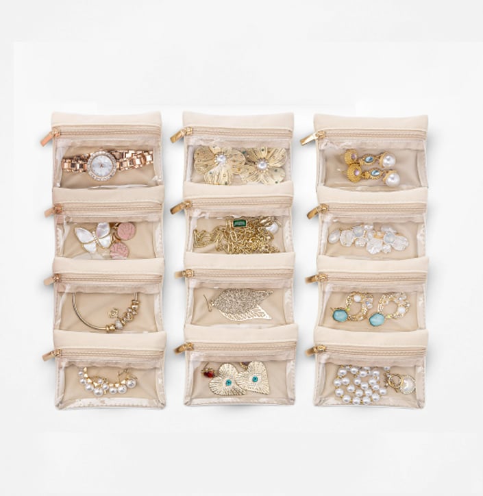 🔥Travel Jewelry Box with Small Pouches