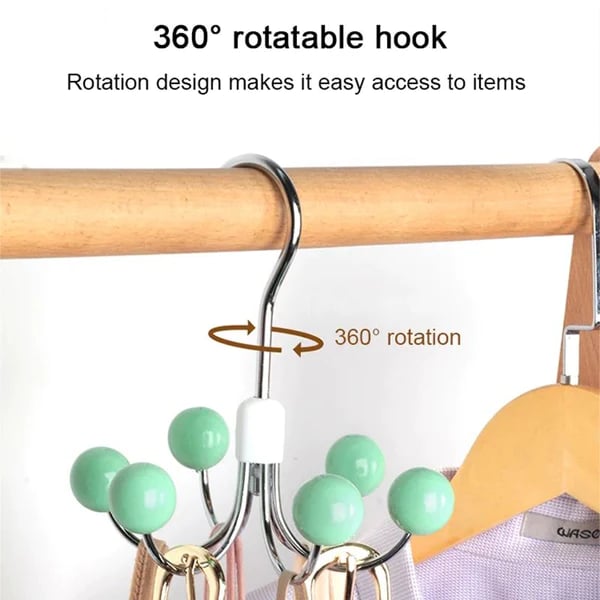 Wardrobe 360° Rotatable Multifunctional Hanger