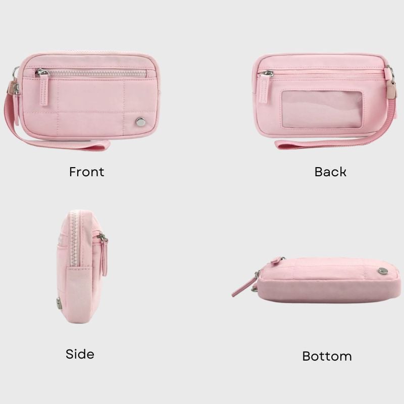 🔥Last Day $10.99 | Puffer Wristlet Wallet Fits Phone💜