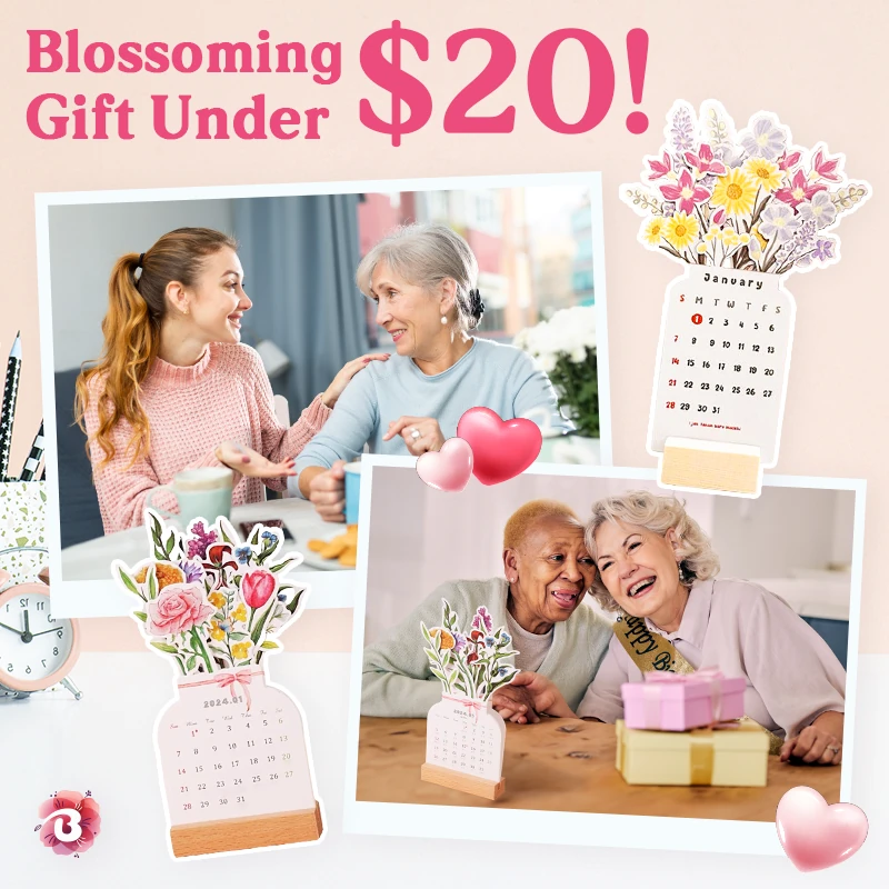 BloomyLog - 2024 Bloomy Flower Calendar - 70% SALE OFF TODAY