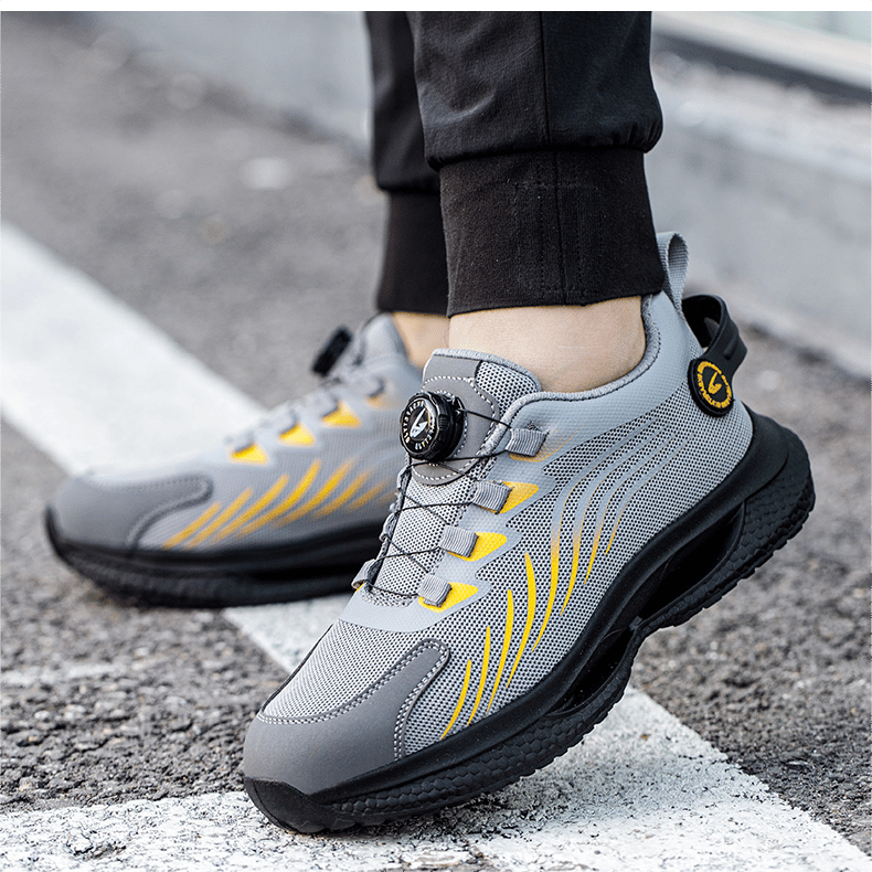 ⛑️Men's Smash and Stab Resistant Work Safety Shoes