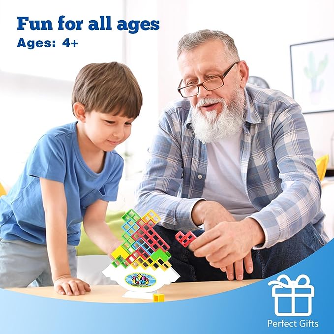 Tetra Tower Stacking Game