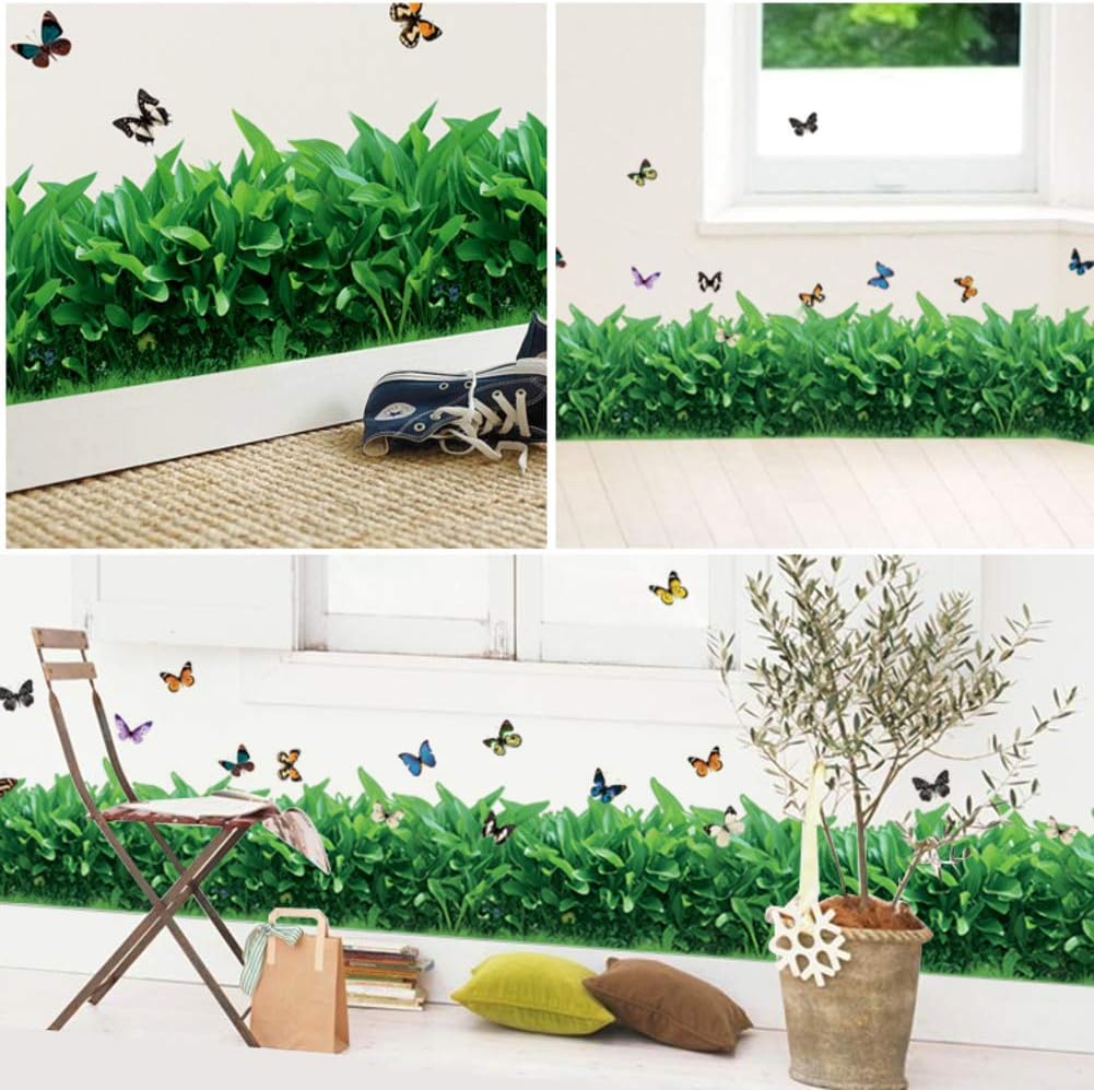 🌱Wall Decorative Grass Sticker🖼️
