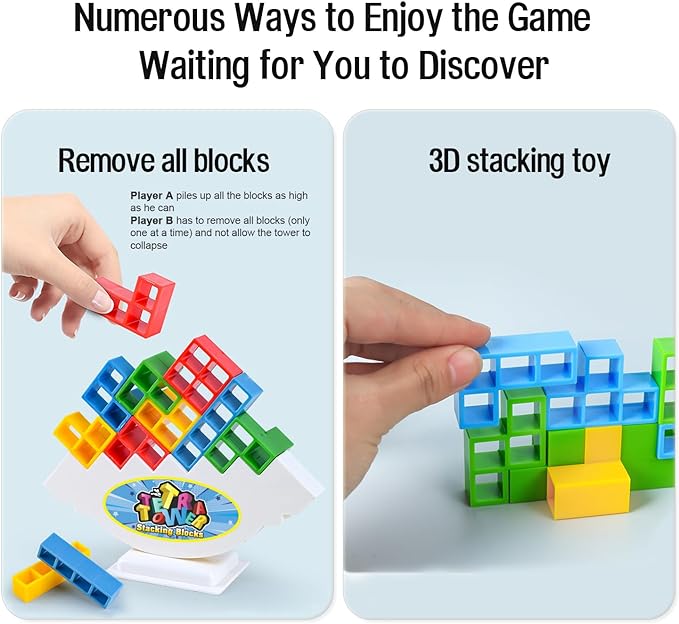 Tetra Tower Stacking Game