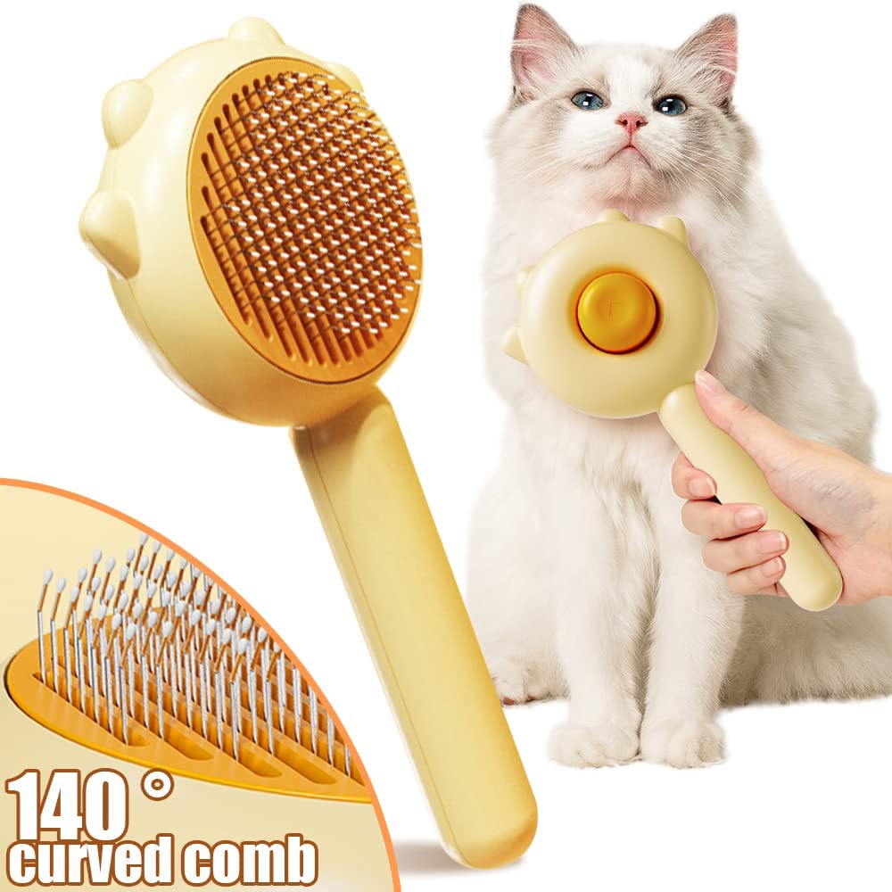 😸Knot-removing and floating hair comb for cats and dogs