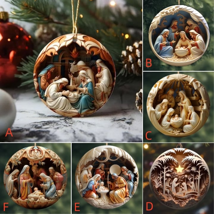 ✨Nativity Christmas Ornament