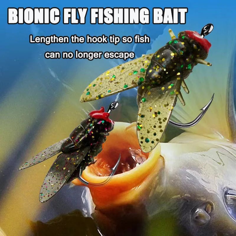 🔥Today's Special🔥Bionic Fly Fishing Bait (Buy 10 Get 10 Free)