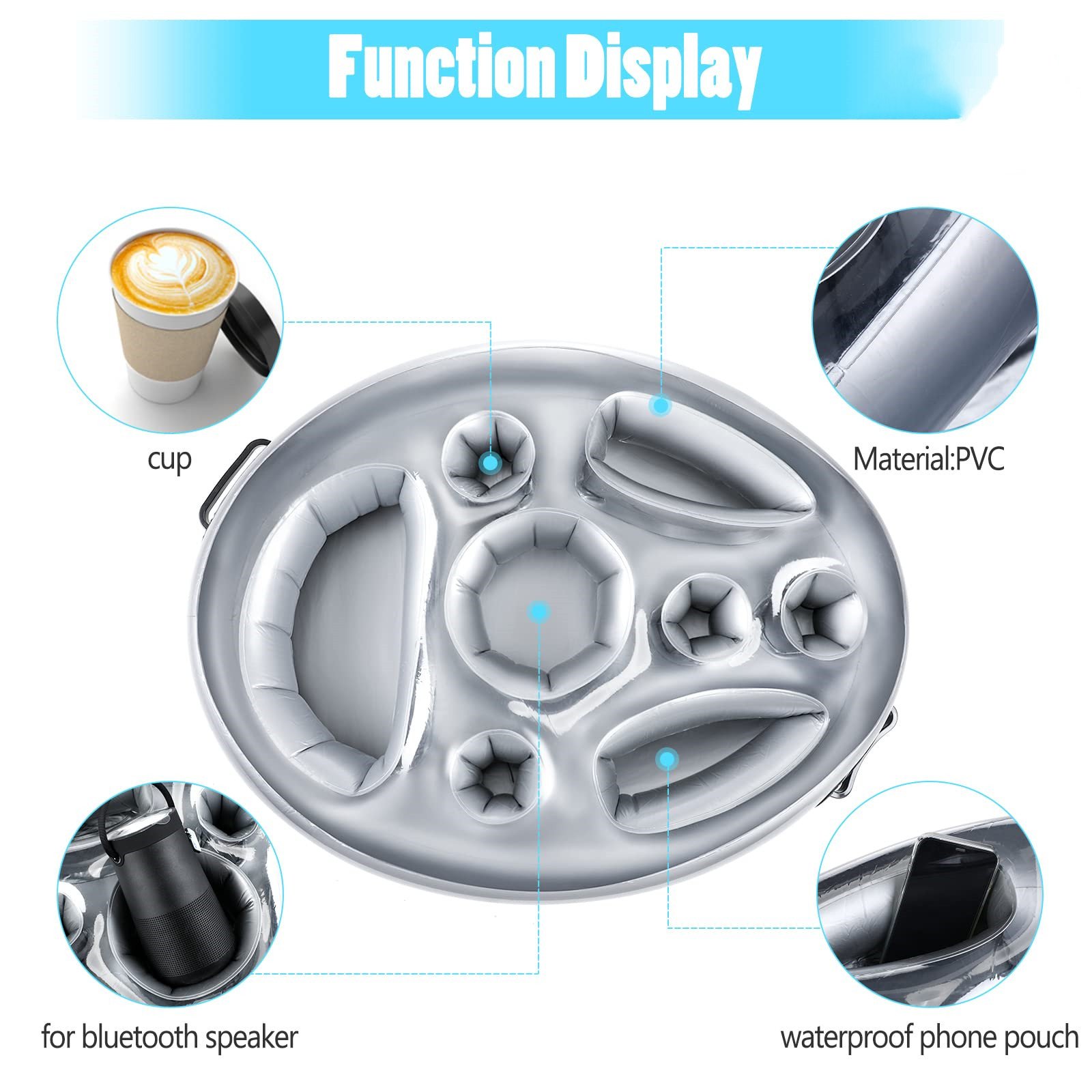 🔥Hot Sale🔥Portable Swimming Pool Drink Holder🍹