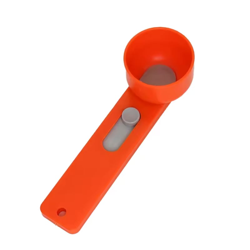 🔥Practical and compact coffee scoop funnel with sliding measuring function