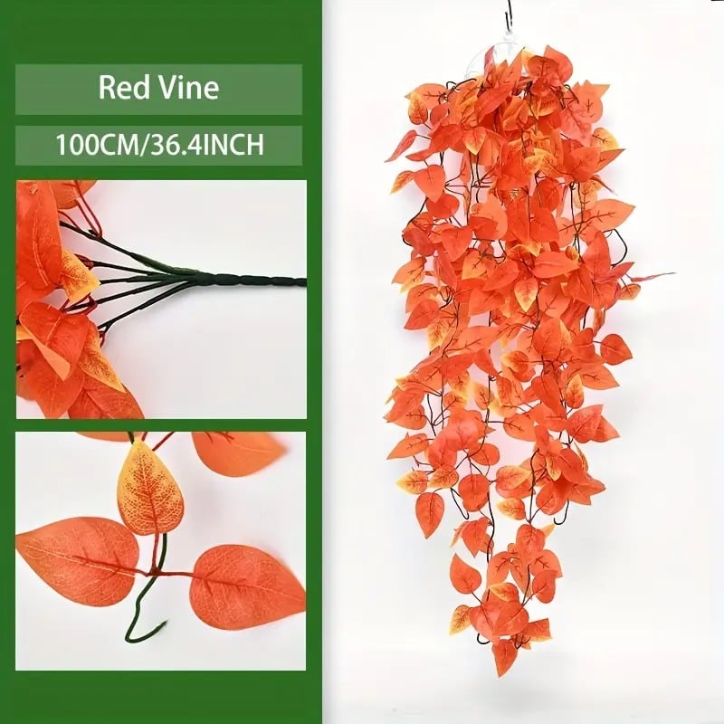 EverGreen Cascade! 3.6ft Faux Vine Trio--Easy to Grow Houseplant