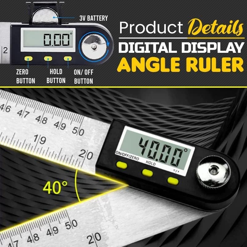 🔥BIG SALE - HALF PRICE🔥🔥Digital Display Angle Ruler
