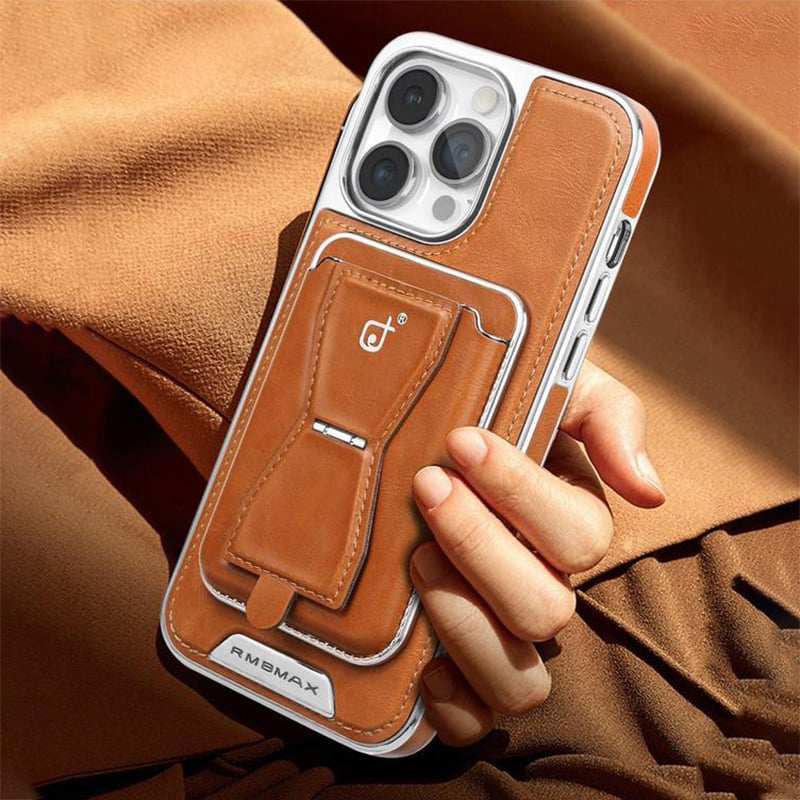 Skin striae Magnetic iPhone Case with Removal Card Holder