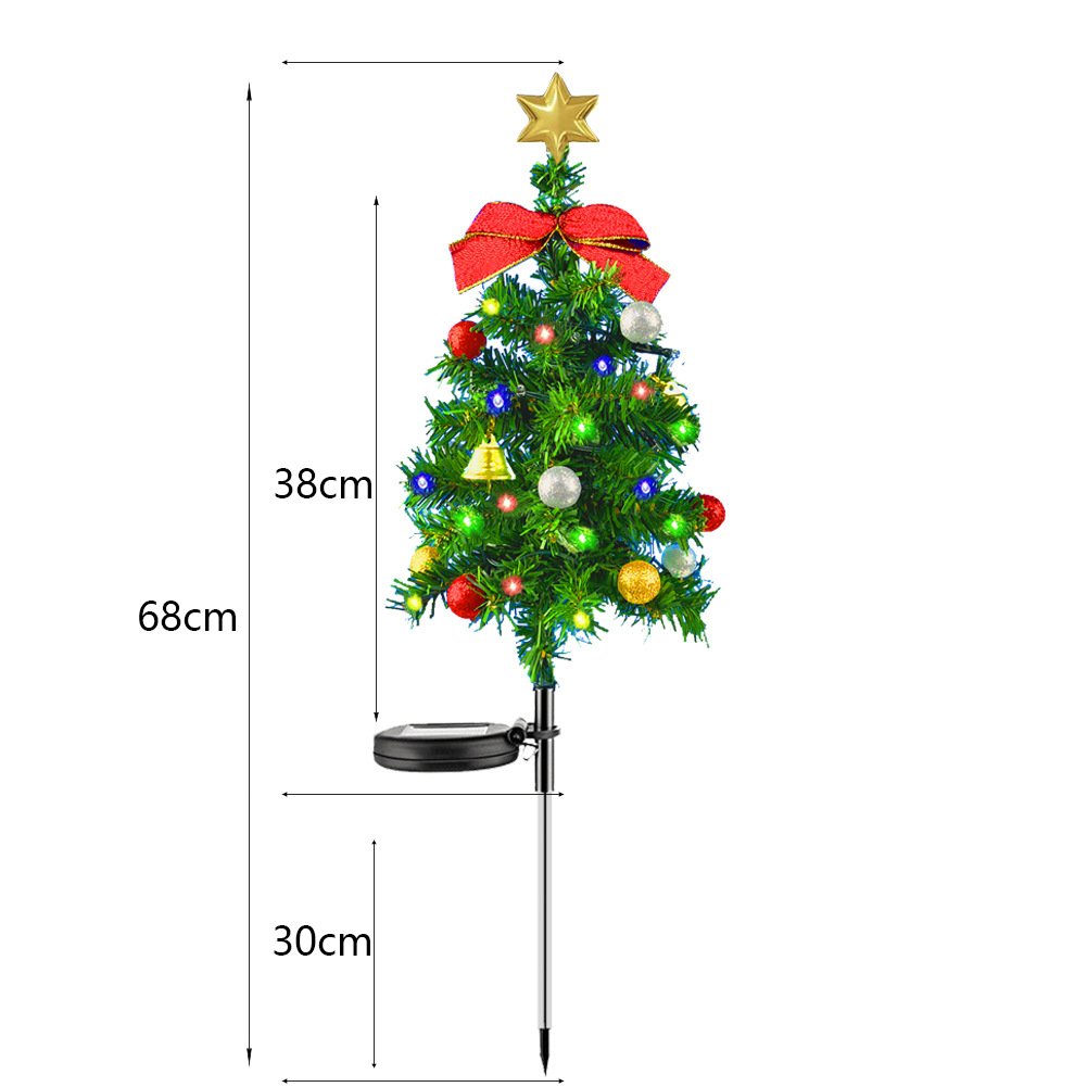 🎄Solar Christmas Trees Lights Outdoor Decoration Waterproof