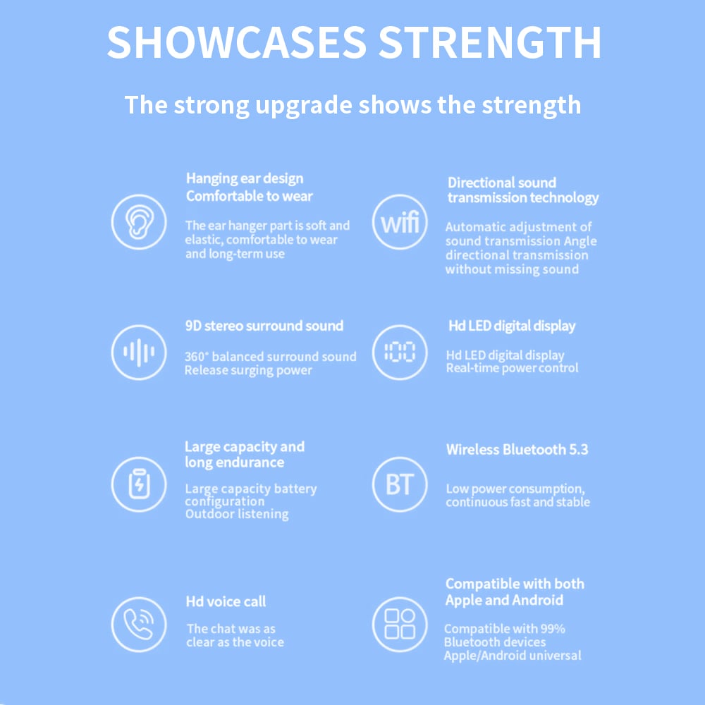 ✨Last day $25.99💥Earphone Wireless Bluetooth📢