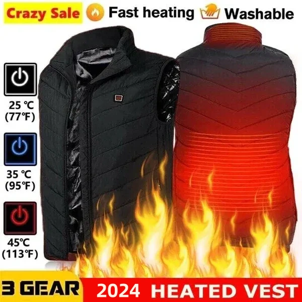 🔥2024 New Unisex Warming Heated Vest 🔥