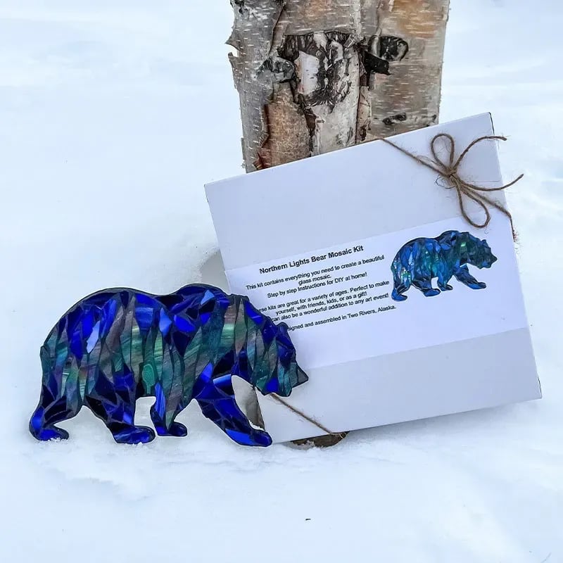 🔥Mountain Range Glass Mosaic DIY Kit