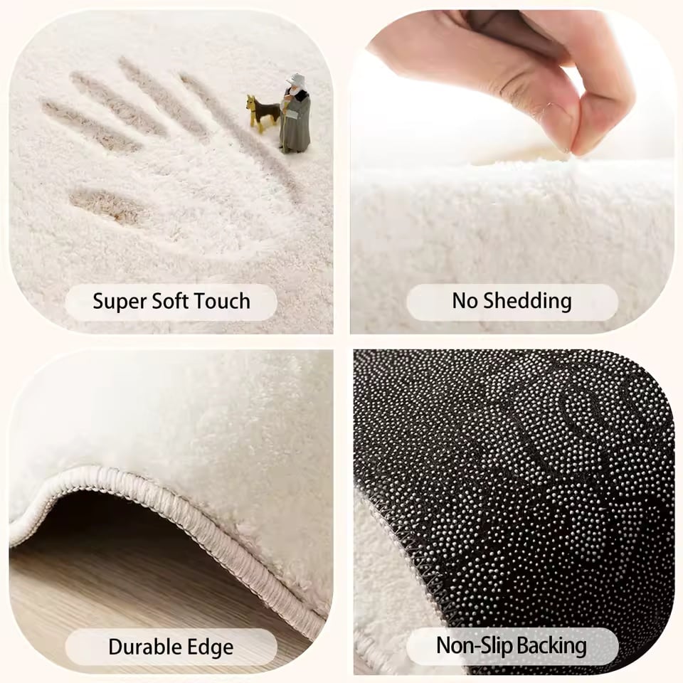 💖Last Day Sale 49% OFF💖Flower Pattern Non-slip Washable Rugs Floor Mat