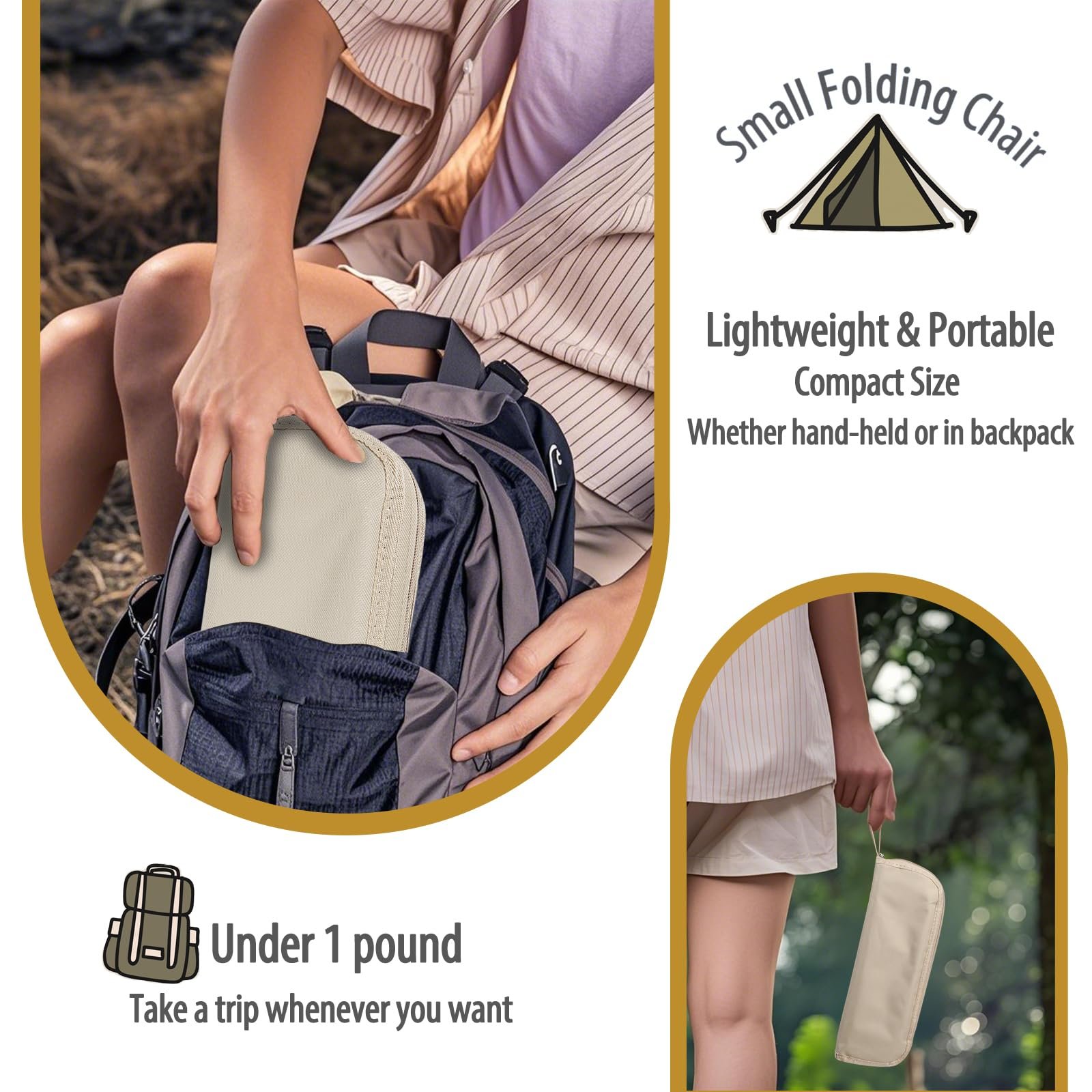 Ultra-Light Portable Folding Chair
