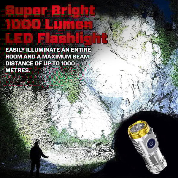 VoltGuard Elite 2 in 1 Flashlight