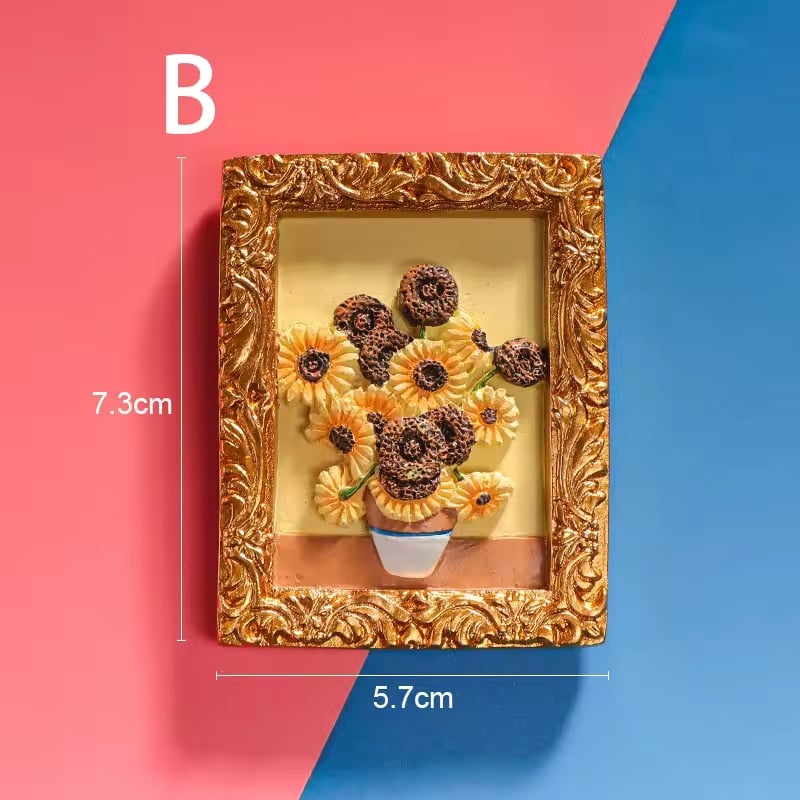 💖Last Day Sale 49% OFF💖Van Gogh Inspired Fridge Magnet Set