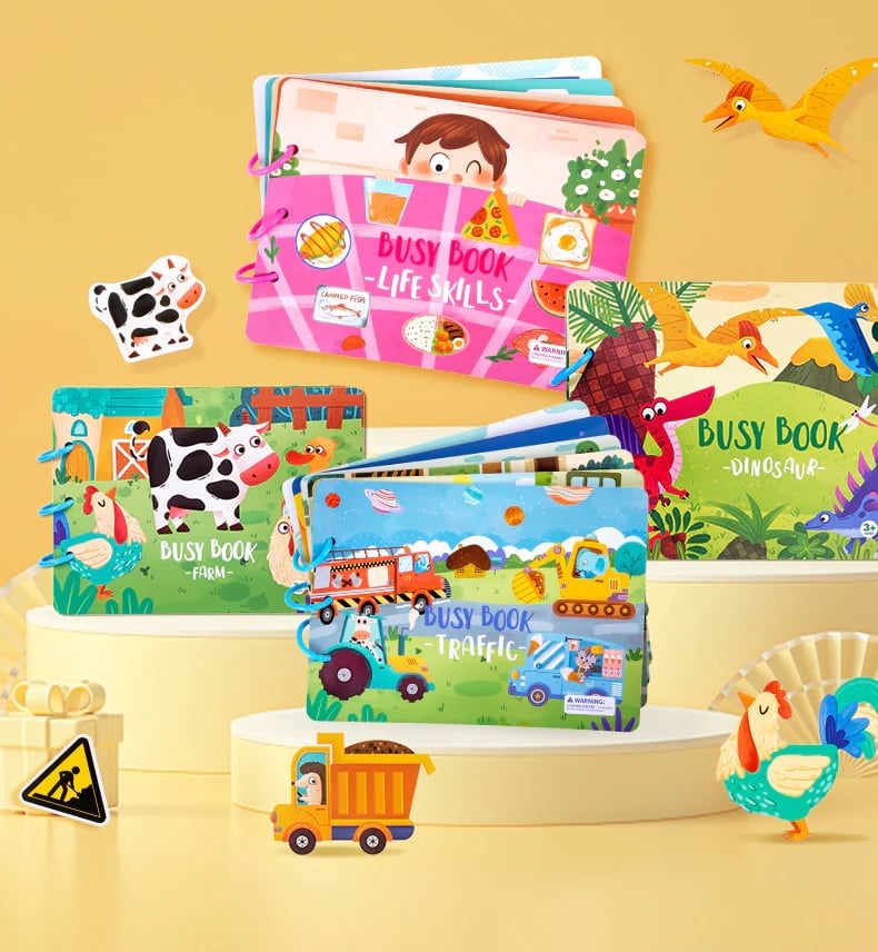 🔥49% OFF🔥Sensory Book - Keep Kids off Devices!✨