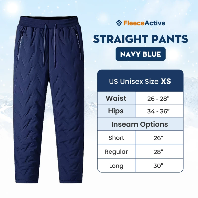 FleeceActive - Unisex Fleece-Lined Waterproof Pants