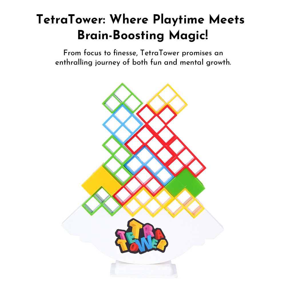 Tetra Tower Stacking Game