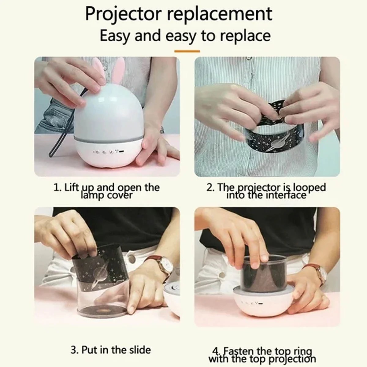 🎶Children's Night Light Projector📽️