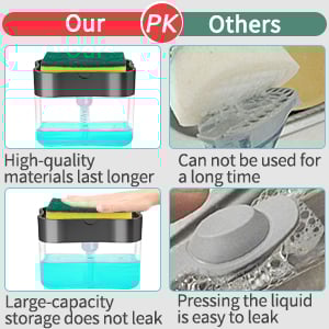 Sponge Rack 2-In-1 Dishwasher