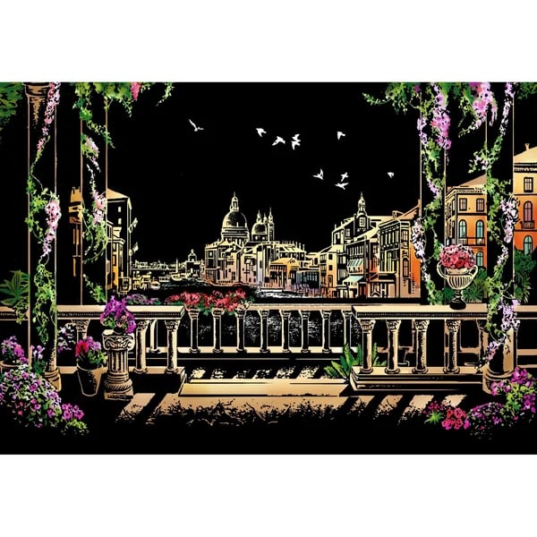 (🌲EARLY CHRISTMAS SALE - 45% OFF) 🎁Handcrafted Nightscape Scratch Board