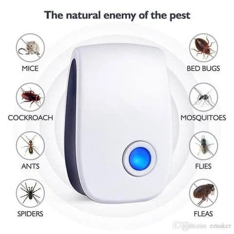 🔥2024 Upgrated Pest Control Ultrasonic Repellent