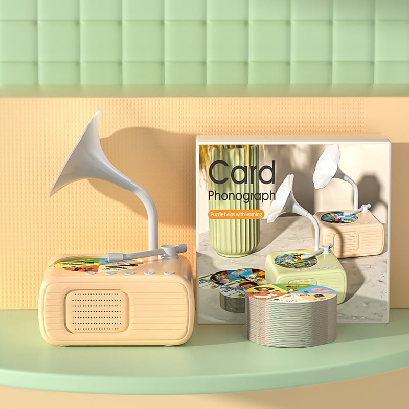 🎶Kids Phonograph with 99 Cards💿Limited time offer 45% off📻