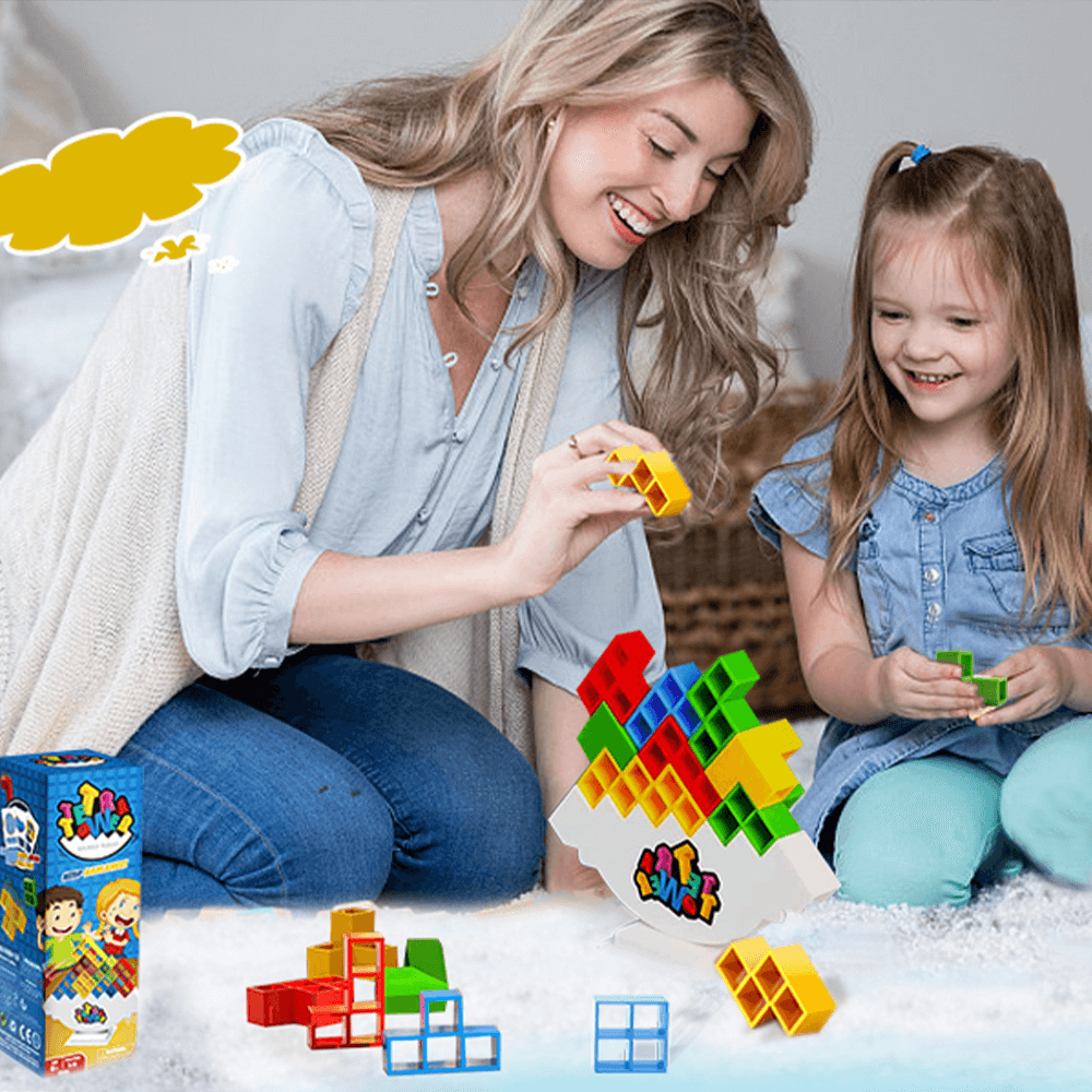 Tetra Tower Stacking Game
