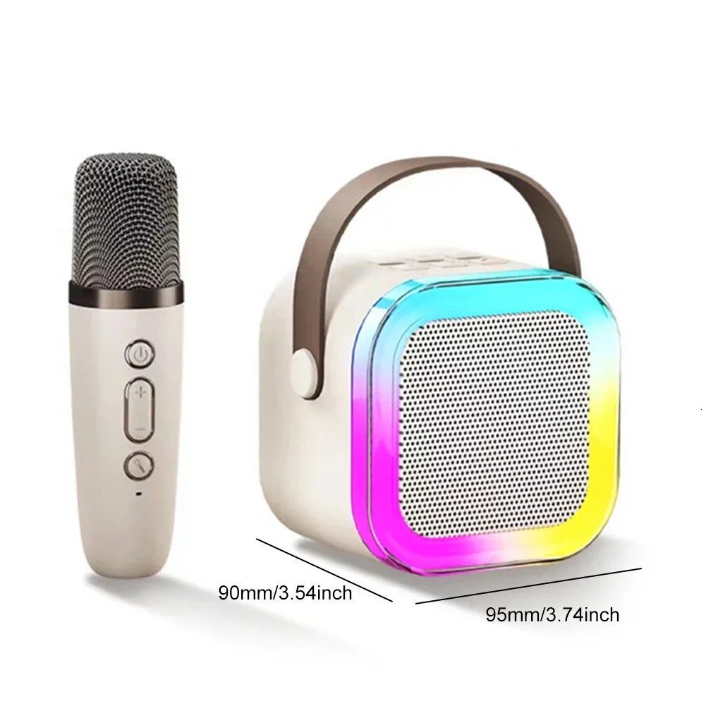 🎵Mini Karaoke Machine for Kids with Wireless Microphones