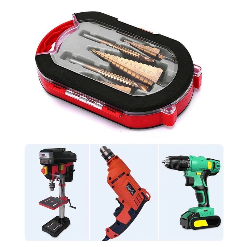 🎁New Year Hot Sale💥High-speed Reaming Pagoda Sawtooth Set