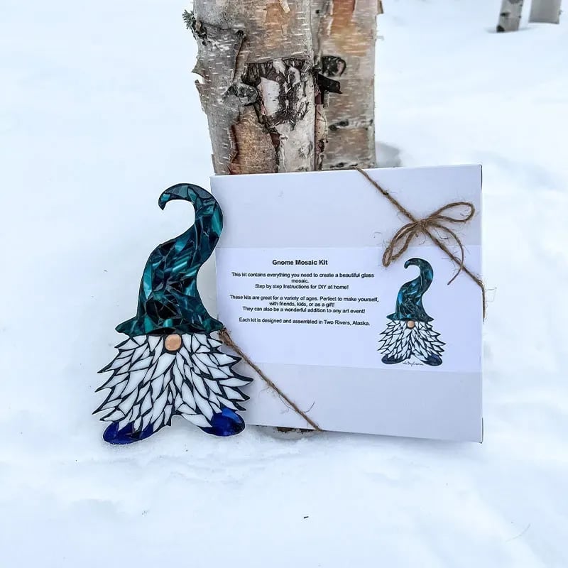 🔥Mountain Range Glass Mosaic DIY Kit