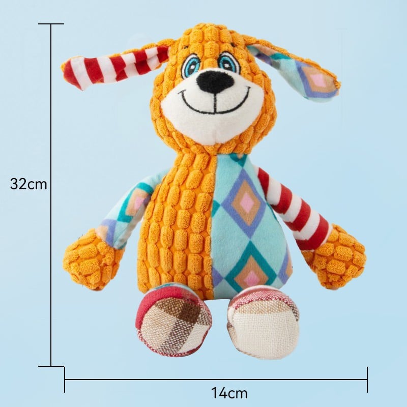 IMMORTAL SQUEAKER PLUSH TOY FOR AGGRESSIVE CHEWERS