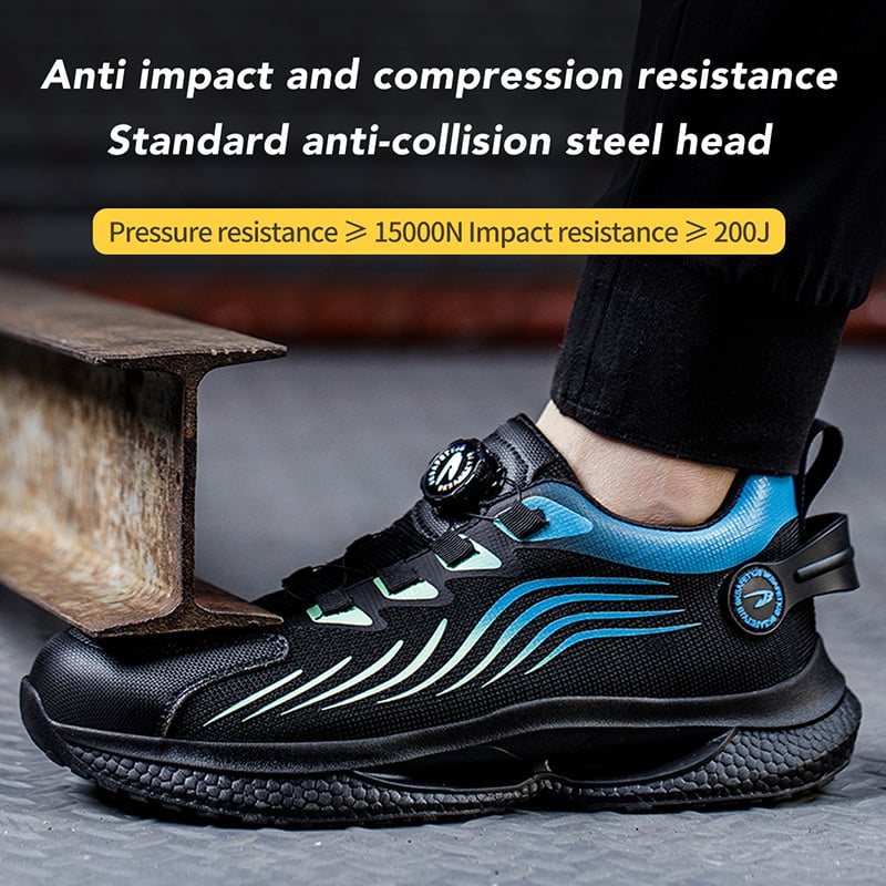 ⛑️Men's Smash and Stab Resistant Work Safety Shoes