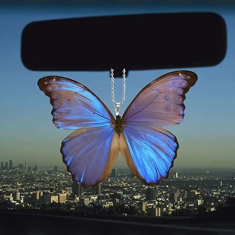 🦋Crystal Butterfly Acrylic Pendant