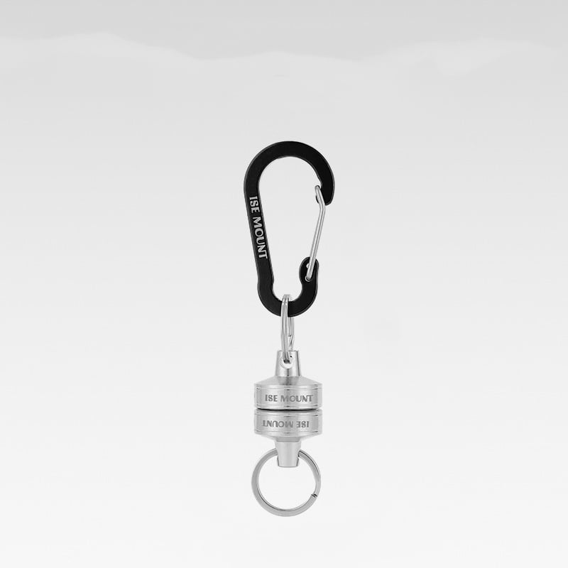 Outdoor stainless steel magnetic keychain