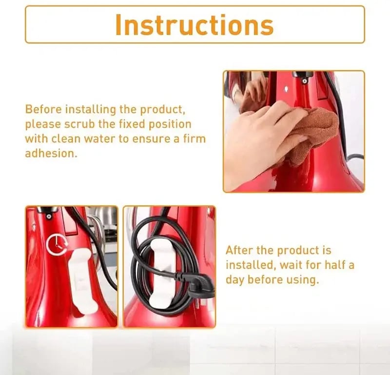 🔥Last Day Sale 49% off ⭐Kitchen Appliance Cord Winder