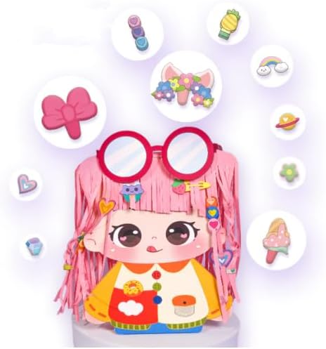 🎀Hair Designer Paper Kit For Girls