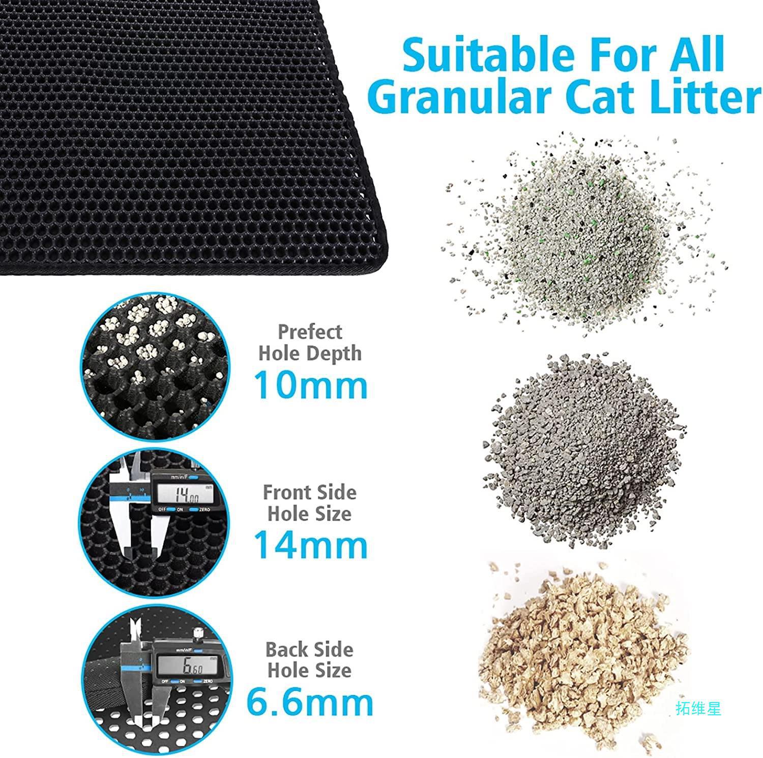 (🔥HOT SALE NOW-49% OFF) Non-Slip Cat Litter Mat