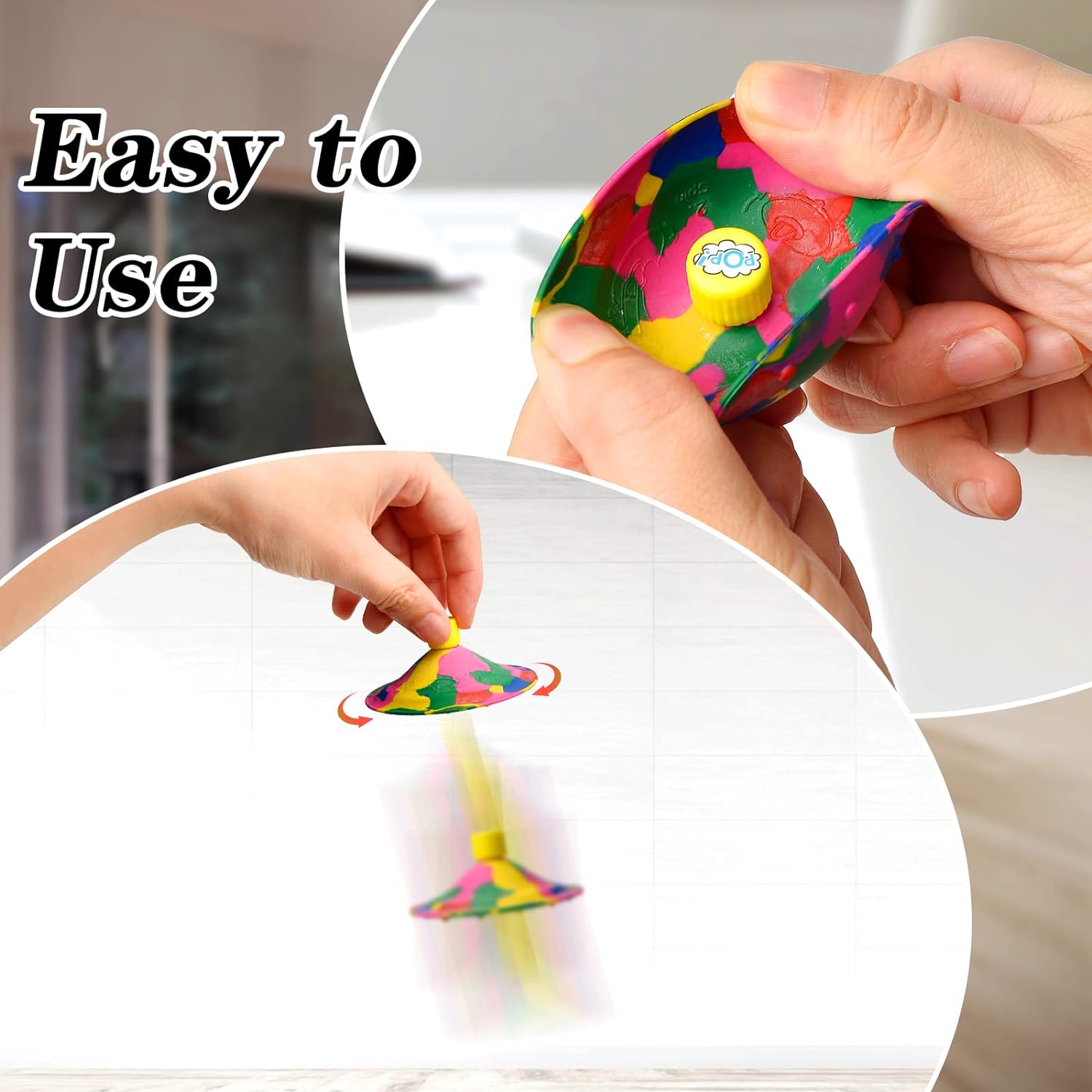 🌟New Camouflage Bouncing Bowl - Children's Stress Relief Toy🧒