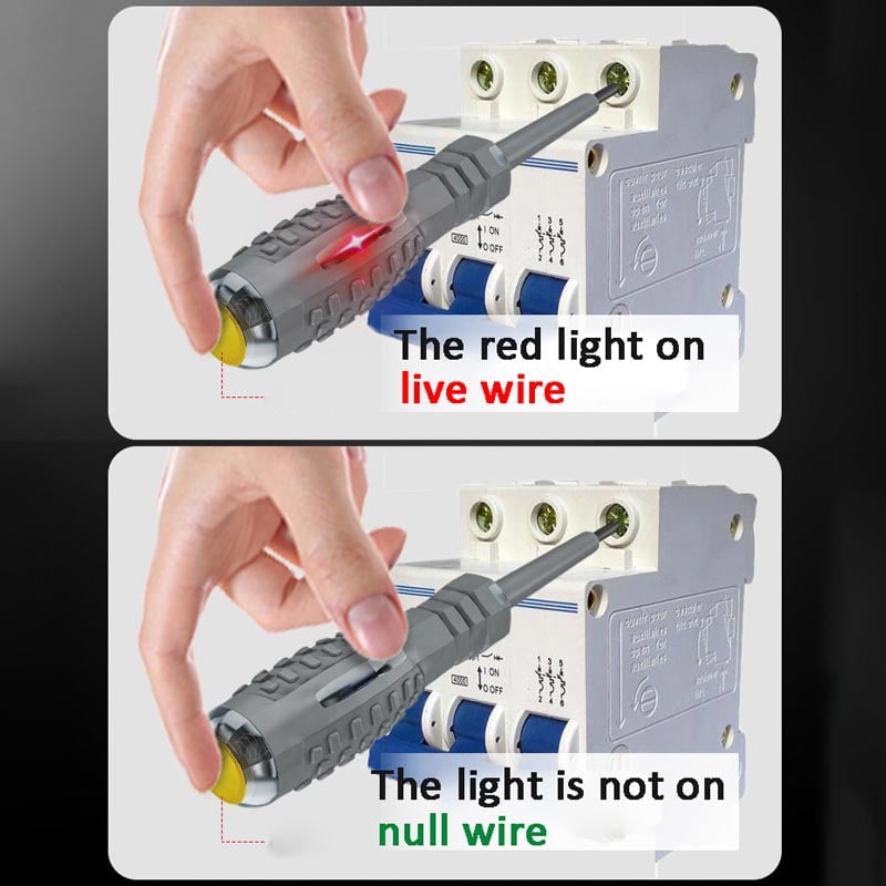 2-in-1  High Torque Strong Magnetic Screwdriver Electricity Detector